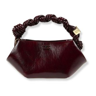 Ganni Mini Bou Bag - Dames - Tassen - Bruin - Maat: ONE Size