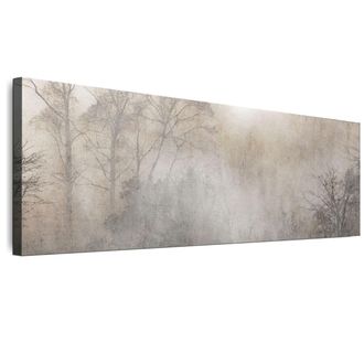 OEM Cuadro Sobre Lienzo Italiano De 120 X 40 Cm - Estilo Boho - Naturaleza Cuadro Sobre Lienzo Italiano De 135 X 45 Cm - Estilo Boho - Naturaleza