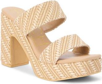 Matisse Footwear Gem Platform Sandal in Tan at Nordstrom, Size 10