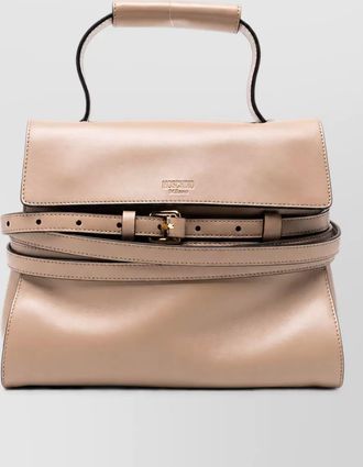 Moschino leather shoulder bag