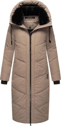 Marikoo Nadaree dames winterjas - lang, warm & met capuchon