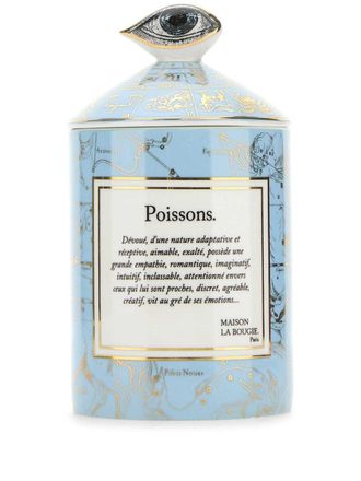 Maison la Bougie Poisson scented candle - unisex - ceramic/Wax - OS - Blue