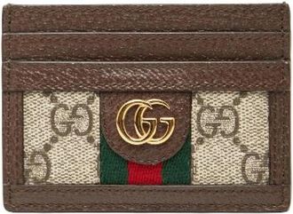 Gucci Pre-owned Wallets, female, Brown, Size: ONE SIZE Pre-owned Canvas Wallet