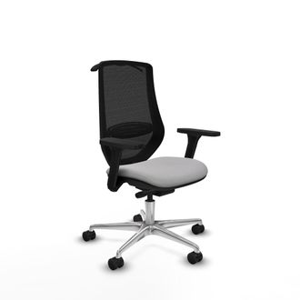 Piqueras y Crespo Piqueras Y Crespo Mardos Silla De Oficina Gris Claro Ergon&oacute;mica