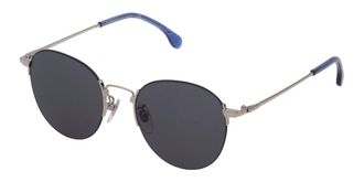 Lozza SL2355 0579 Mens Sunglasses Silver Size 51