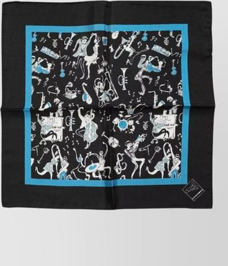 Dolce & Gabbana silk printed pocket square