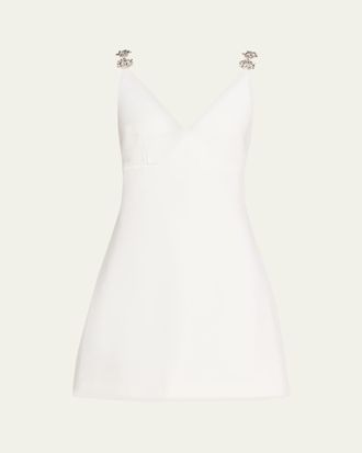 Cinq &agrave; Sept Mattison Embellished Mini Dress