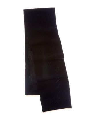Vince Shaker Stitch Tipped Wool & Cashmere-Blend Scarf