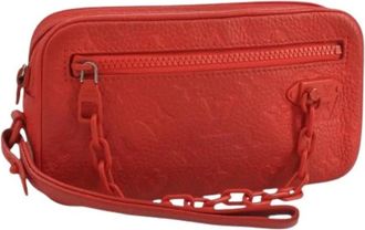 Louis Vuitton Pre-owned Clutches, female, Red, Size: ONE SIZE Pre-owned Vintage Clutch