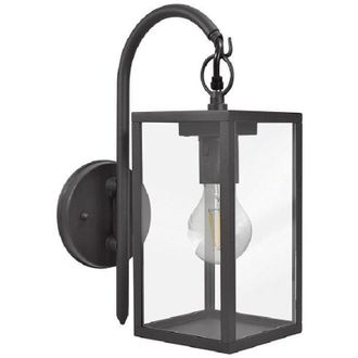 OEM Aplique De Jard&iacute;n Malmo E27 Orientado Hacia Abajo Ip44 Negro Goldlux