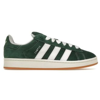 adidas Sneakers, male, Green, Size: 12 1/3 US Campus 00S Dark Green Cloud White Sneakers