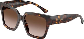 Jimmy Choo London JC5047BF Asian Fit 500213 Womens Sunglasses Tortoiseshell Size 54