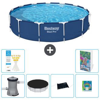Bestway Piscina Bestway Steel Pro Redonda - 396x84 Cm - 7-piezas S211