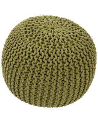 Jaipur Living Spectrum Textured Round Pouf