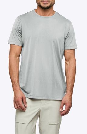 Cuts AO Split Hem T-Shirt in Metal at Nordstrom, Size Xx-Large