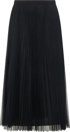 Fabiana Filippi Midi Plated Skirt