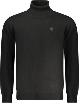 North Sails Turtleneck Sweater - Heren - Coltruien - Zwart - S - Wol - Truien & Vesten