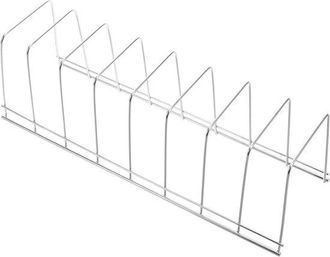 No Brand Estante De Cocina - Estante De Almacenamiento - Organizador De Cocina - Dise&ntilde;o Que Ahorra Espacio - 30 X 10 X 9,5 Cm - Plateado
