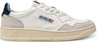 Autry Trainers Leather Suede Medalist Low Man Sneakers