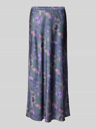 HUGO BOSS Maxirock mit elastischem Bund Modell Remna in Khaki, Gr&ouml;&szlig;e 36