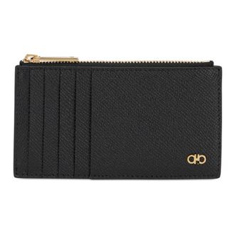 Ferragamo Heren, Accessoires, Zwart, Maat: ONE Size Zijde