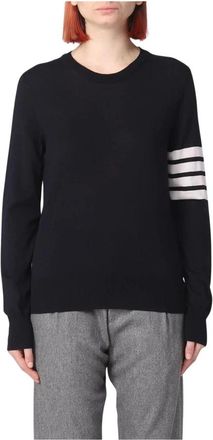 Thom Browne Donna, Maglie, Blu, XS, new