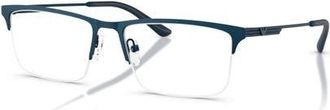 Emporio Armani 57mm Rectangle optical glasses in Blue at Nordstrom