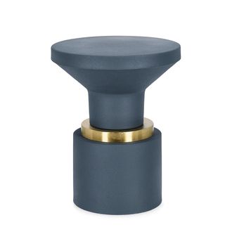 BIZZOTTO Mesa auxiliar Mudit azul oscuro d35