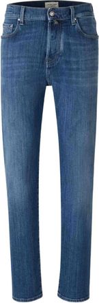 Jacob Cohen Jeans con design a cinque tasche - Blu