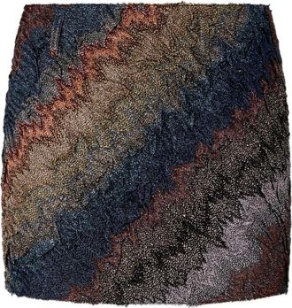Missoni Minigonna a righe - Blu