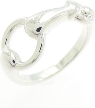 Herm&egrave;s Silver 925 Band Ring (Pre-Owned)