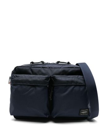 Porter-Yoshida & Co. Borsa a spalla con logo - Blu