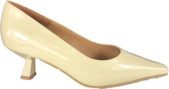 &Aacute;ngel Alarc&oacute;n Klassieke Pump Schoenen - Dames - Pumps - Beige - 36 EU - Schoenen