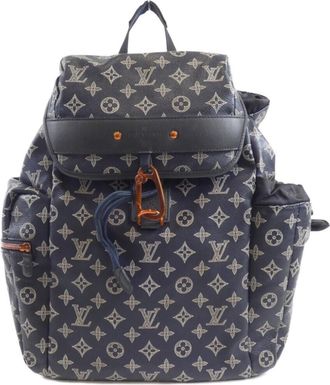 Louis Vuitton Monogram Blue Corail Marine Coated Canvas Backpack (Pre-Owned)