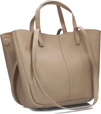 Notre-V Tassen, Dames, Beige, ONE Size, Wol, Veelzijdige Martha Schoudertas