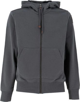 Parajumpers Felpa Sportiva con Zip e Tasche - - Sweatshirts & Hoodies - Uomo - Grigio - XL