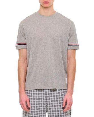 Thom Browne Ribbed Cuff T-Shirt