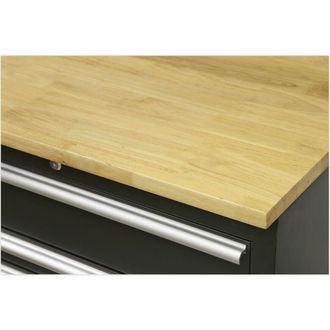 Loops 775mm Hardwood Worktop for ys02601 ys02603 & ys02620 Modular Floor Cabinets