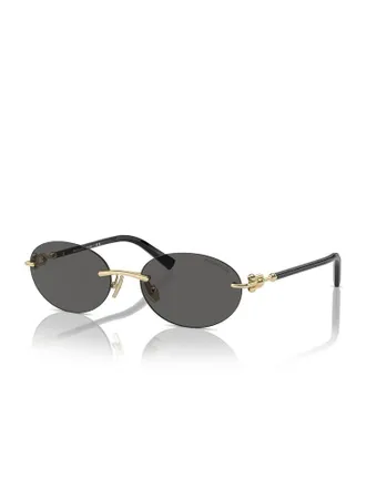 Tiffany & Co. Zonnebril Grijs/Goud