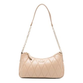 Twinset Shoulder Bags, female, Beige, Size: ONE SIZE Quilted Chain Shoulder Bag