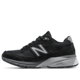New Balance (WMNS) New Balance 990v4 Made In USA Black Silver W990BK4
