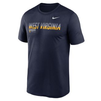 Nike West Virginia Sideline Legend Nike Mens Dri-FIT College T-Shirt in Blue | 02TI41SWVN-7SB