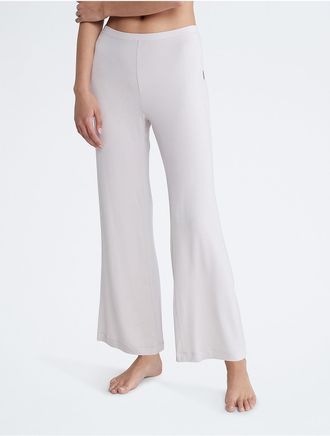 Calvin Klein Womens Ultra-Light Lounge Sleep Pants - Grey - XS