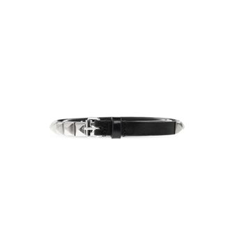 Dsquared2 Belts, male, Black, Size: 100 CM Leather Belt With Studs