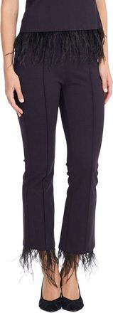 Draper James Trousers with Feather Trim