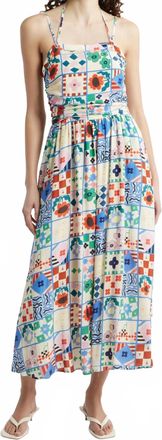 FRNCH Hippuris Maxi Dress In Mix And Match