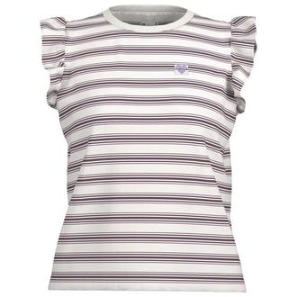 Maloja MalaspinaM. T-Shirt f&uuml;r Damen | grau/wei&szlig;