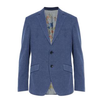 Etro Etro, Blazers, male, Blue, Size: 3XL Blazer with Open Lapels