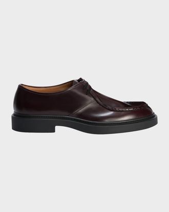 Jil Sander Men & apos;s Leather Moccasin Derby Shoes
