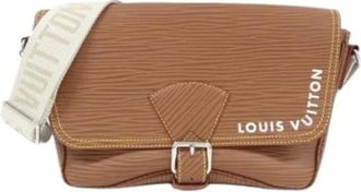 Louis Vuitton Pre-owned Messenger Bag - unisex - Vintage Schoudertas - Bruin - ONE Size - Leer - Vintage